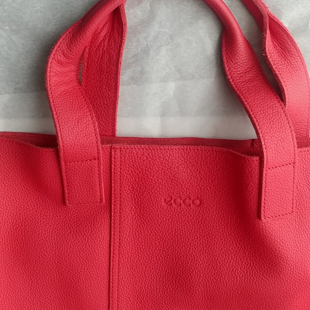 Ecco leather tote bag - Picture 3 of 11